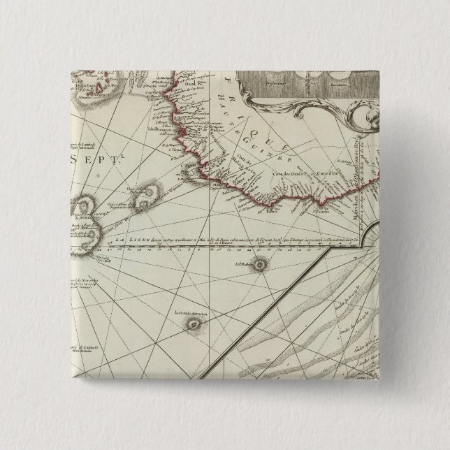 Chapa Cuadrada Isla Fernand de Noronha (Anverso)