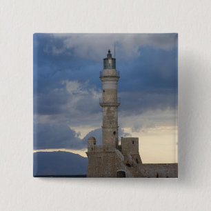 Chapa Cuadrada Isla griega de Creta y casco antiguo de Chania 2