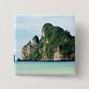 Chapa Cuadrada Isla Ko Phi Phi en el Mar de Andamán, Krabi