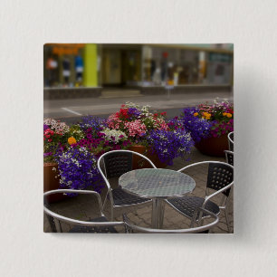 Chapa Cuadrada Islandia, Akureyri. Vista del negocio principal