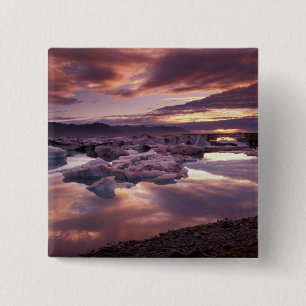 Chapa Cuadrada Islandia, laguna Jokulsarlon, paisaje