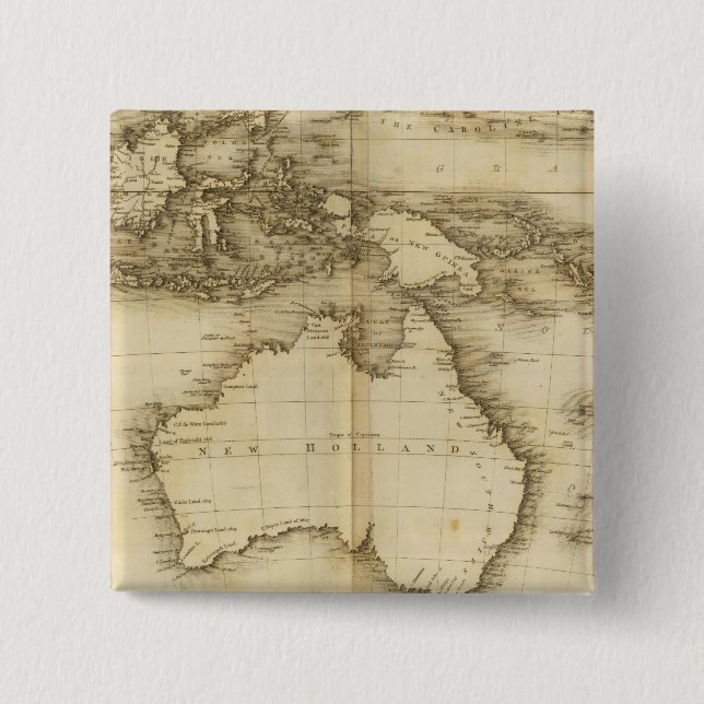 Chapa Cuadrada Islas Asiáticas (Anverso)