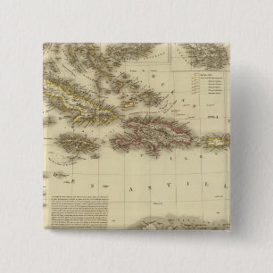 Chapa Cuadrada Islas del Caribe e Indias Occidentales