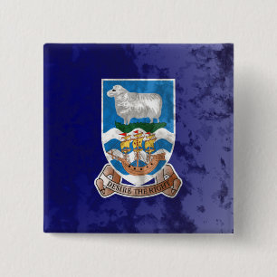 Chapa Cuadrada Islas Malvinas
