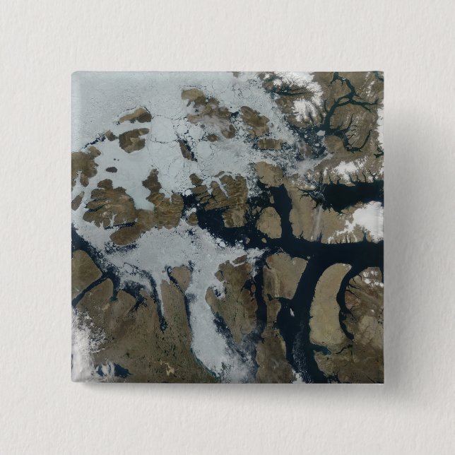 Chapa Cuadrada Islas Queen Elizabeth (Anverso)