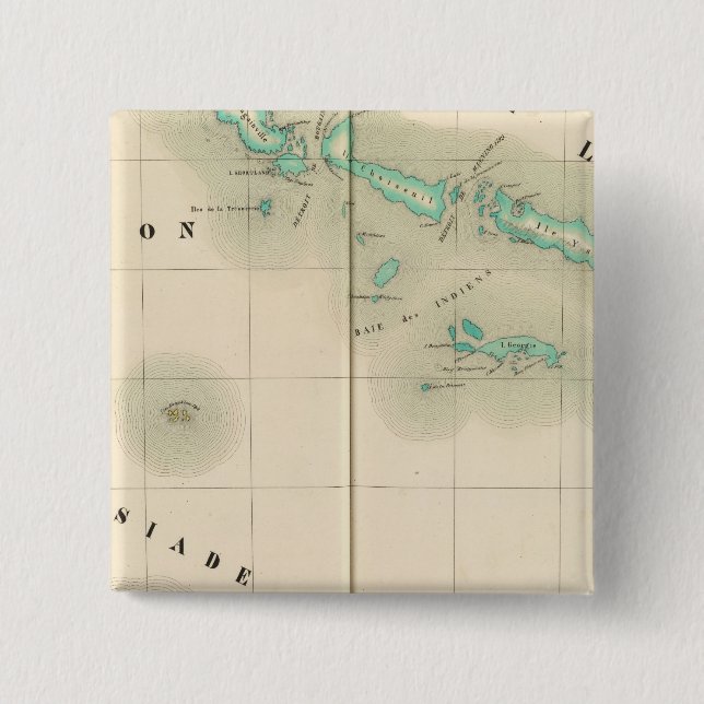 Chapa Cuadrada Islas Salomón Oceanía no 32 (Anverso)