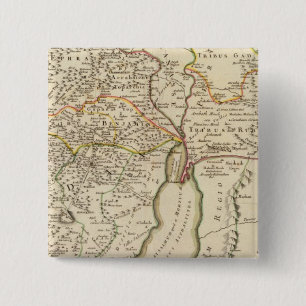 Chapa Cuadrada Israel y Palestina