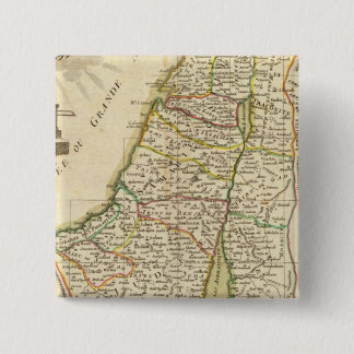 Chapa Cuadrada Israel y Palestina 3