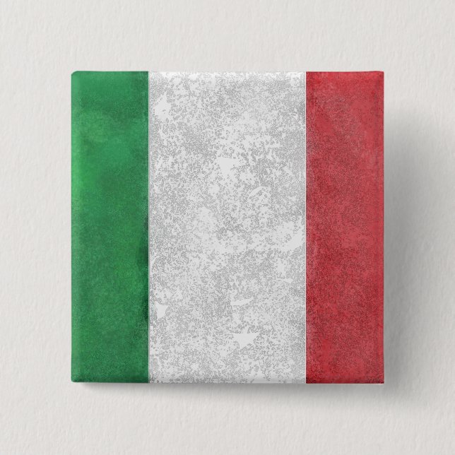 Chapa Cuadrada Italia (Anverso)