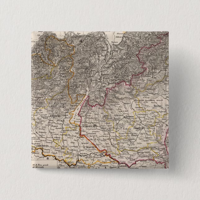 Chapa Cuadrada Italia (Anverso)