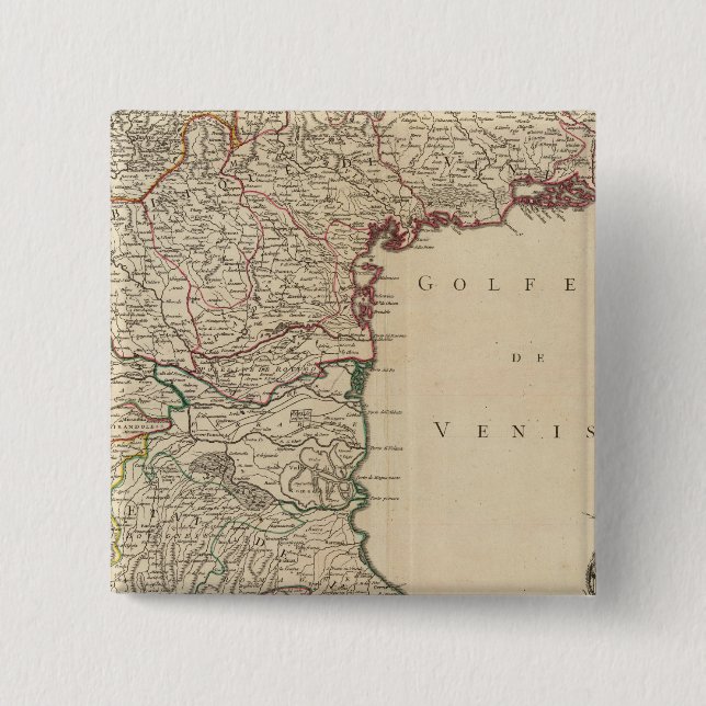 Chapa Cuadrada Italia (Anverso)