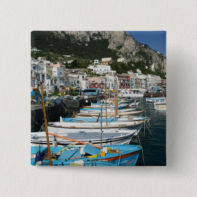 Chapa Cuadrada ITALIA, Campania (bahía de Nápoles), CAPRI:Marina (Anverso)