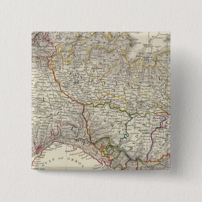 Chapa Cuadrada Italia I (Anverso)