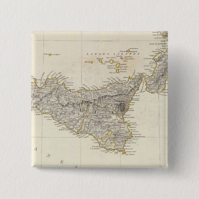 Chapa Cuadrada Italia III (Anverso)