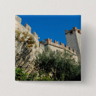 Chapa Cuadrada Italia, Malcesine, Lago de Garda, Castillo Scalige