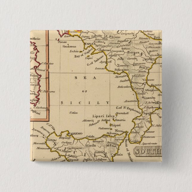 Chapa Cuadrada Italia meridional (Anverso)