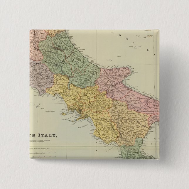 Chapa Cuadrada Italia meridional 2 (Anverso)
