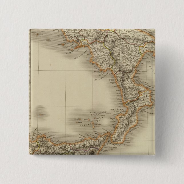 Chapa Cuadrada Italia meridional 6 (Anverso)