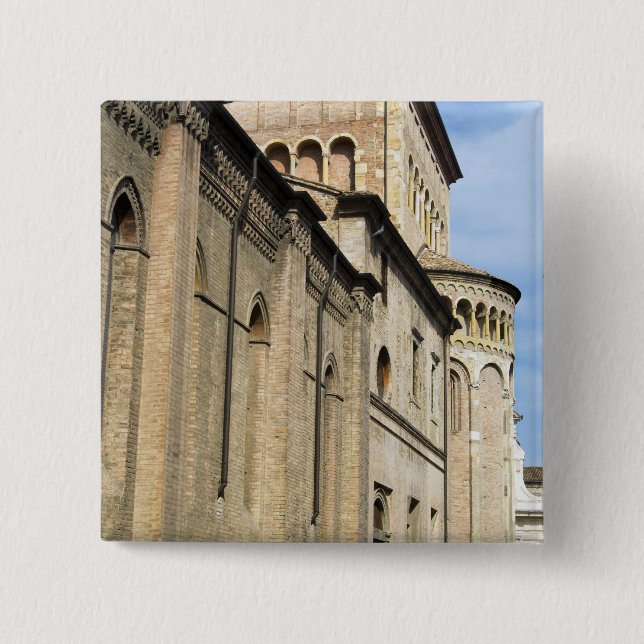 Chapa Cuadrada Italia, Parma, Torre de la Iglesia de San Giovanni (Anverso)