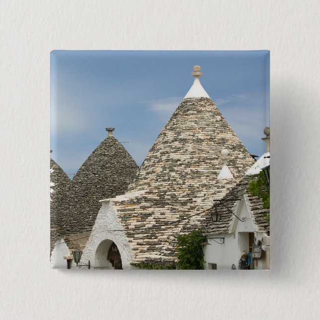 Chapa Cuadrada Italia, Puglia, Alberobello, Terra dei Trulli, (Anverso)