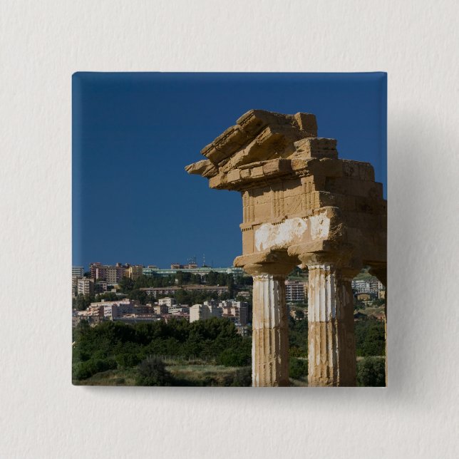 Chapa Cuadrada Italia, Sicilia, Agrigento, La Valle dei Templis,  (Anverso)