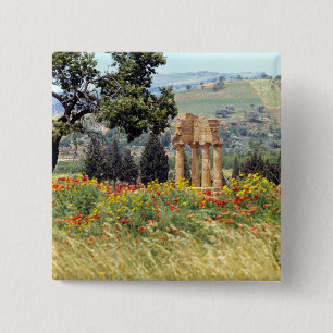 Chapa Cuadrada Italia, Sicilia, Agrigento. Las ruinas de la