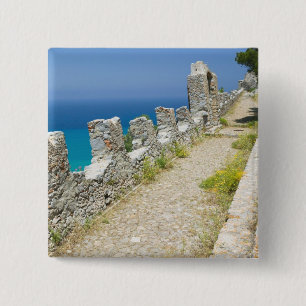 Chapa Cuadrada Italia, Sicilia, Cefalù, paseo marítimo al borde d