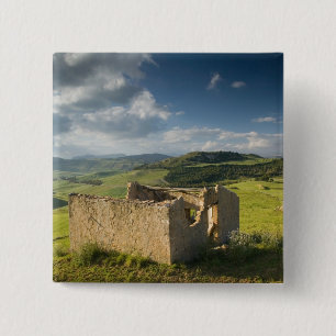 Chapa Cuadrada Italia, Sicilia, Enna, Pergusa, Antigua Casa de Ca
