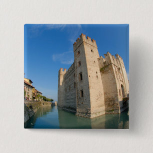 Chapa Cuadrada Italia, Sirmione, Lago de Garda, el Scaliger