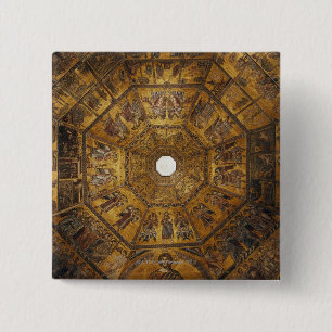 Chapa Cuadrada Italia, Toscana, Florencia, Wideangle view of The