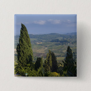 Chapa Cuadrada Italia, Toscana, Montepulciano. Vista de la