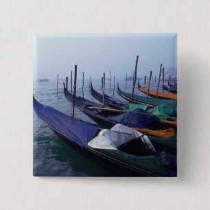 Chapa Cuadrada Italia, Venecia. Gondolas.