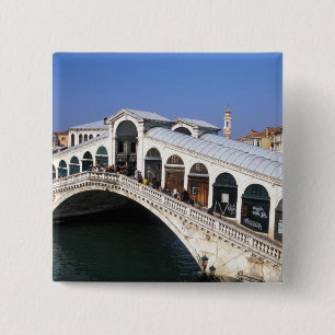 Chapa Cuadrada Italia, Véneto, Venecia, cruce del Puente de Rialt