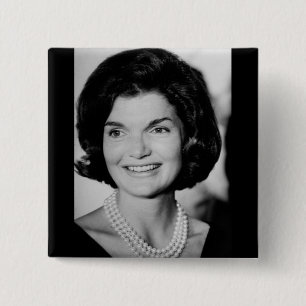 Chapa Cuadrada Jackie Kennedy