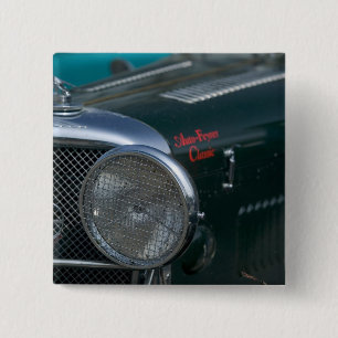 Chapa Cuadrada jaguar antiguo