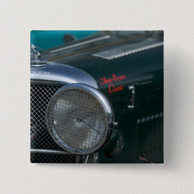 Chapa Cuadrada jaguar antiguo (Anverso)