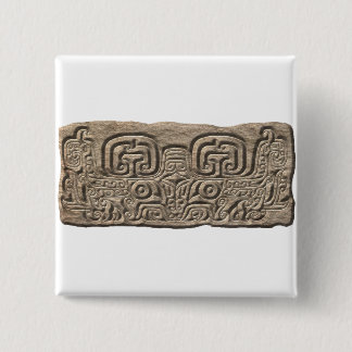 Chapa Cuadrada Jaguar-stone maya