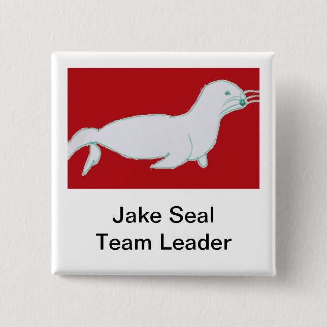 Chapa Cuadrada Jake Seal (Anverso)