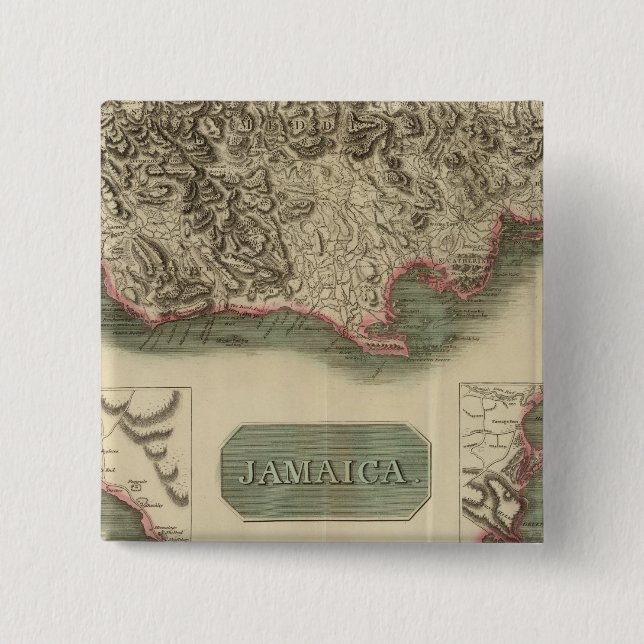 Chapa Cuadrada Jamaica (Anverso)