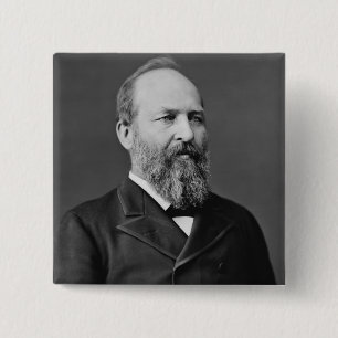 Chapa Cuadrada James A. Garfield