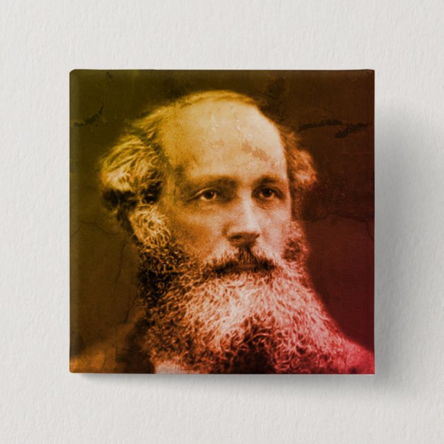 Chapa Cuadrada James Clerk Maxwell (Anverso)