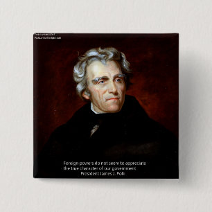 Chapa Cuadrada James K Polk Y Cita