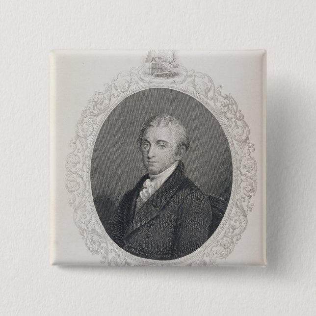 Chapa Cuadrada James Monroe (Anverso)