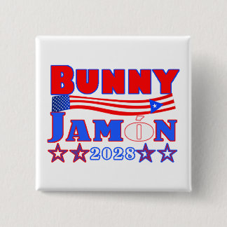 Chapa Cuadrada jamon bunny  2028 button