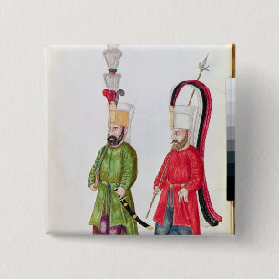 Chapa Cuadrada Janissaries persas, 1513