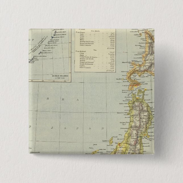 Chapa Cuadrada Japón 7 (Anverso)