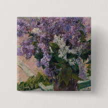 Jardines de lilas en un jarrón