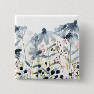 Chapa Cuadrada Jardines en capas - Flores acuáticas