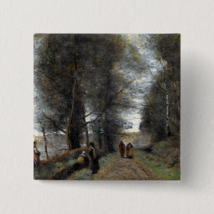 Chapa Cuadrada Jean-Baptiste-Camille Corot Ville d'Avray
