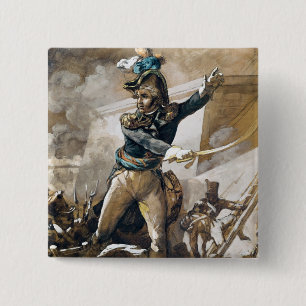Chapa Cuadrada Jean Baptiste Kleber